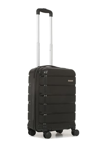 Teakwood Unisex Trolley Bag, Hard Cabin Trolley Small, 55 CM Trolley Bag for Travel, Lock System 360 Degree 8 Amazon sale