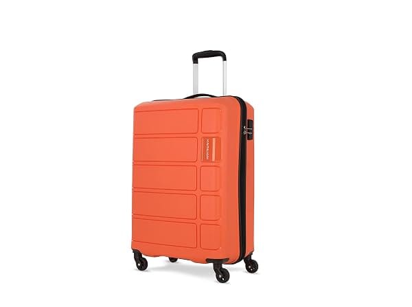 Kamiliant American Tourister Harrier|Cabin Trolley Bag Small Size (56 cms) for Travel| Hard Case Polypropylene Amazon sale