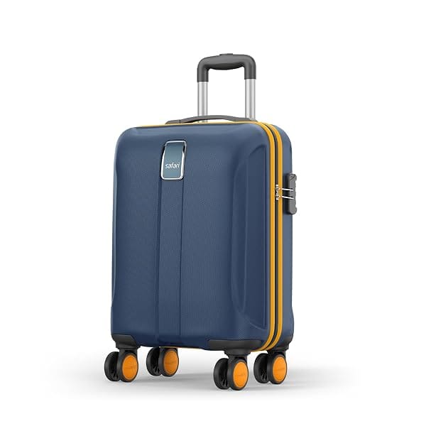 Safari Cabin Thorium Neo 8 Wheels 55 Cm Small Trolley Bag Hard Case Polycarbonate 360 Degree Wheeling System L Amazon sale