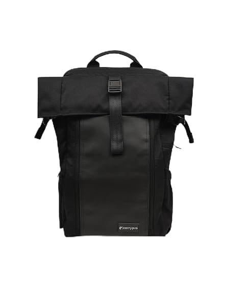 CarryPro HOBO25 V3.0 Roll-Top Zipper Laptop and Camera Travel Backpack (25-30L), Fits 16'' Amazon sale