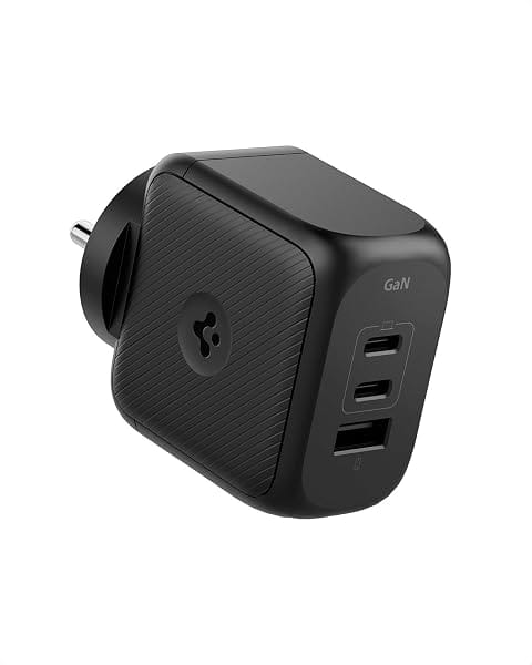 Spigen Fast Charging Adapter, GaN Charger, Total 65w, PD/PPS Support, BIS Certified for iP Amazon sale