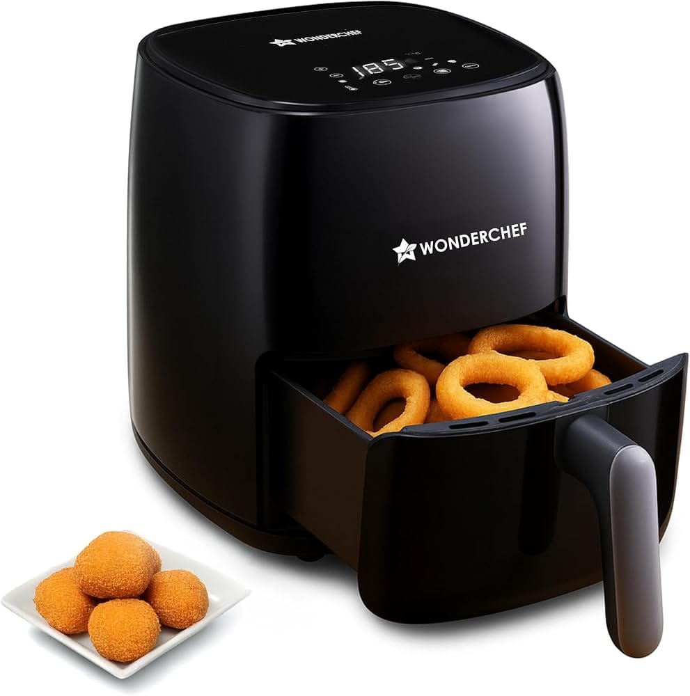 Wonderchef Neo Digital Air Fryer | 1000W, 2 Litres | Rapid Air Technology | Non-stick Bask Amazon sale