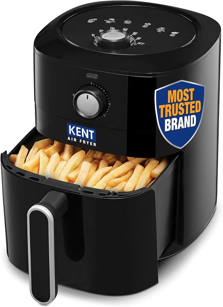KENT Classic Hot Air Fryer 4L 1300 W | 80% Less Oil | Instant Electric Air Fryer | Auto Cu Amazon sale
