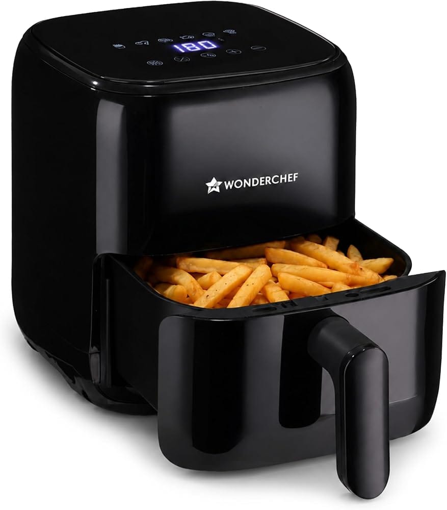 Wonderchef Evita Air Fryer for Kitchen 2 L 1000W, Rapid Hot Air Technology, Adjustble Temp Amazon sale