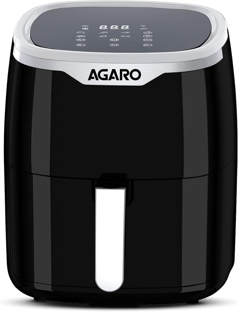AGARO Galaxy Digital Air Fryer For Home, 4.5L, Electric Air Fryer, Convection Oven, 1400W, Amazon sale