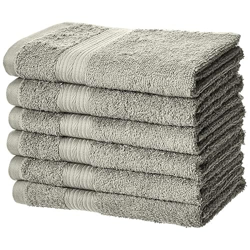Amazon Basics Cotton Hand Towel (6-Pack) Amazon sale
