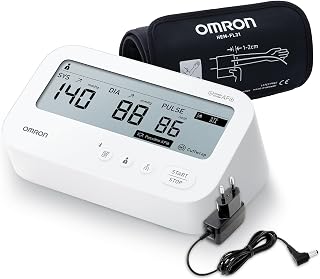 Omron HEM-7194T1-FLBIN Upper Arm Automatic Blood Pressure Monitor with AFib Detection, Int Amazon sale