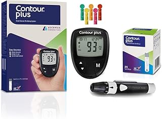 Contour Plus Blood Glucose Monitor, Glucometer with 25 Free Test Strips Amazon sale