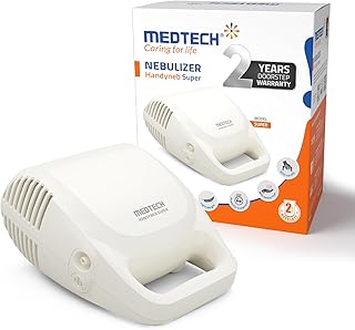 MEDTECH® Handyneb Super Ultra Compact and Low Noise Compressor Nebulizer Machine with Comp Amazon sale