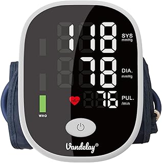 Vandelay (UK) BP900 Blood Pressure Monitor - Fully automatic BP Machine (Black) Amazon sale