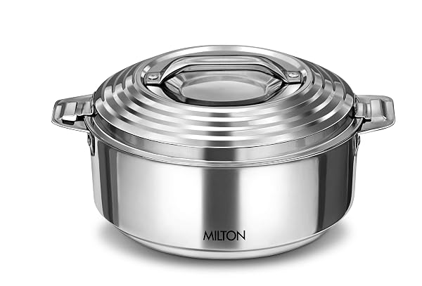 MILTON Galaxia 1500 Insulated Stainless Steel Casserole, 2 L, Insulated Thermal Serving Bo Amazon sale