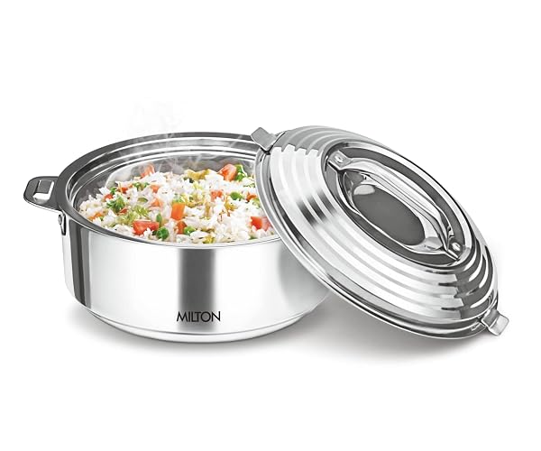 Milton Galaxia 1000 Insulated Stainless Steel Casserole, 1.2 L, Insulated Thermal Serving Amazon sale