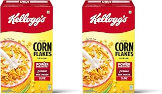 Kellogg's Corn Flakes Original 475g | Power of 5: Energy, Protein, Iron, Calcium, Vitamins Amazon sale
