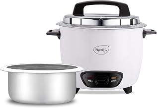 Pigeon by Stovekraft Joy 1.8 Liter Electric Rice Cooker 700 Watt, White Amazon sale