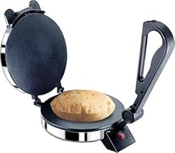 BAJAJ VACCO® Electric Go-Ezzee Chapati/Roti/Khakhra Maker C-02 Wattage 900, Stainless Stee Amazon sale