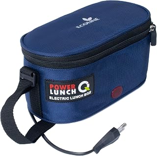 Ecoline Q4, Electric Lunch Box,Capacity 1400ml (Blue) Amazon sale