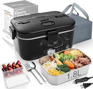 COZYEXPERT Electric-Lunch-Box-Heated-Food-Warmer 100W Heating Box for Adult 1.8L Portable Amazon sale
