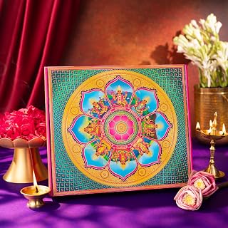 Phool 15 Item Samudra Manthan Lakshmi Diwali Gift Box with Chocloate Ladoo, Bombay Chikky, Amazon sale