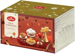 Haldiram's Nagpur Royal Celebration Diwali Gift Box 1.6 Kg | Premium Assorted Indian Mitha Amazon sale