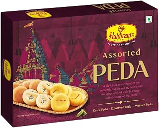 Haldiram’s Nagpur Assorted Peda Box (500 g) | Premium Indian Sweets | Festive Gift Pack | Amazon sale