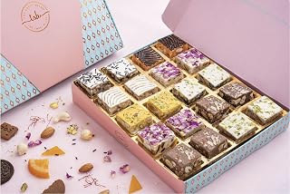 THE SWEET BLEND - All Flavours Crunch Box 500g - 10 Flavours | Chocolate Mithai | Sweet Cr Amazon sale