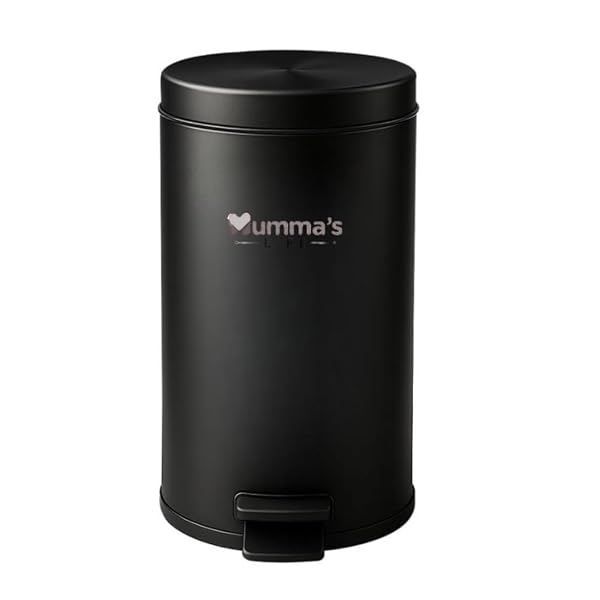 Mumma's LIFE 5L Dustbin for Home | Stainless Steel Pedal Trash Can | Dustbin for Bathroom Amazon sale