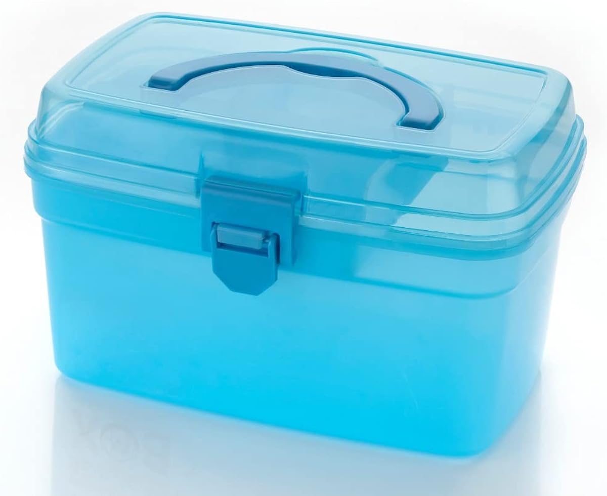 Naivete ABS Plastic BPA-Free Emergency Small Compact Medical Storage Box: Portable, Organi Amazon sale
