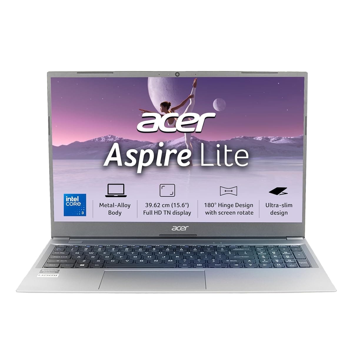 Acer Aspire Lite (Core 3 100U, Office 2024 bundled) Amazon sale