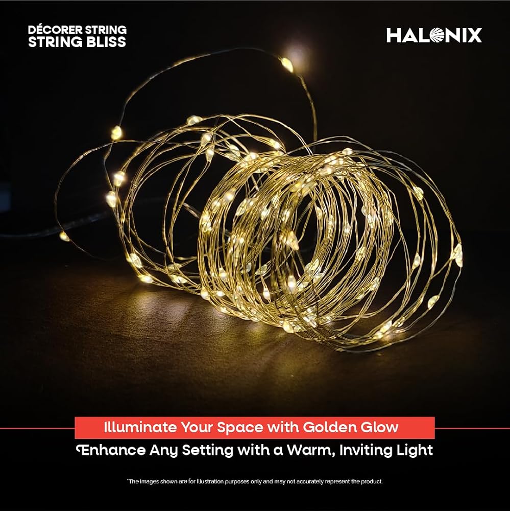 Halonix Bliss USB Rice Light (warm white) Amazon sale