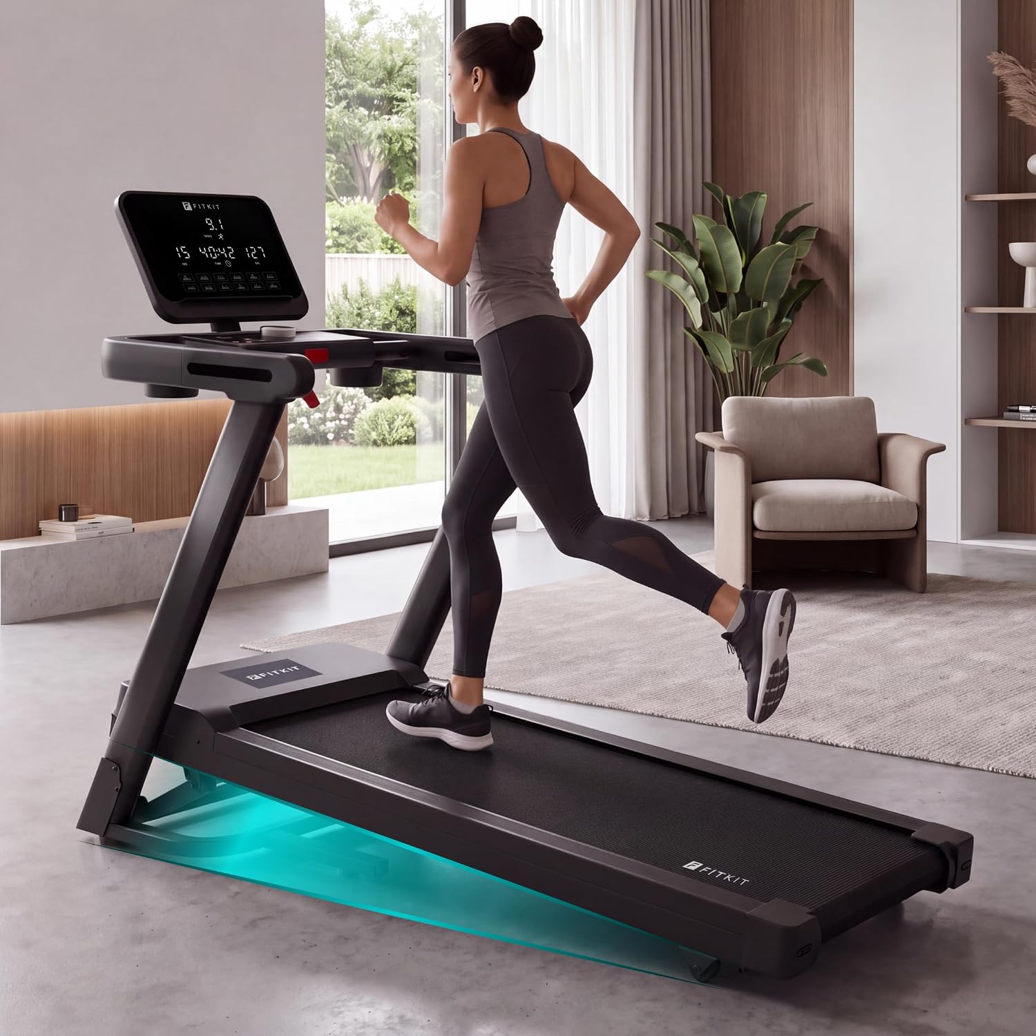 Fitkit by Cult FT200MPro Foldable Treadmill with Auto Incline Amazon sale