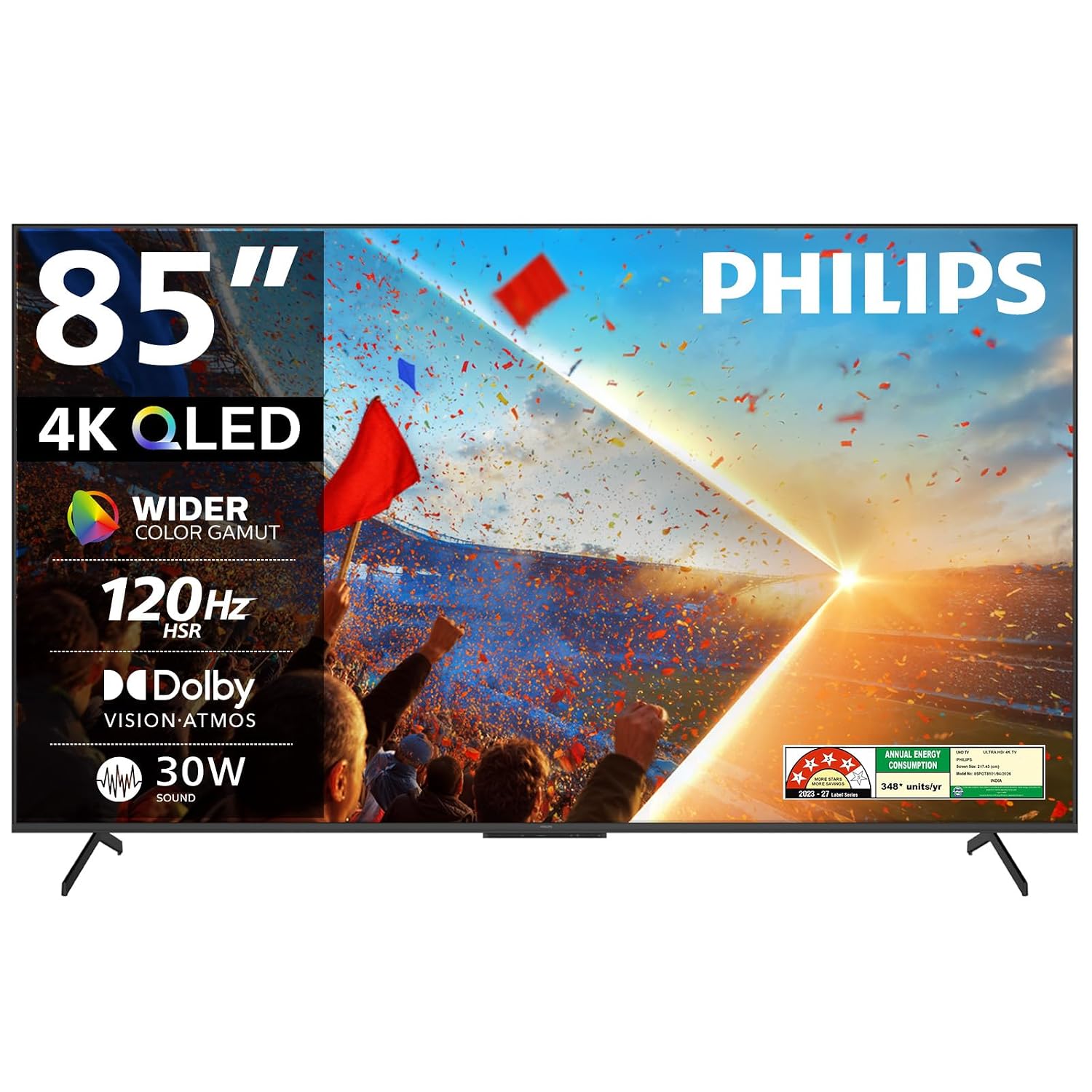 Philips 85-inch 8101 Series 4K QLED Google TV Amazon sale