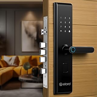 Elara Echo Lite Basic Smart Door Lock – 6-in-1 Access: Fingerprint, Card, PIN, Keys & Non- Amazon sale