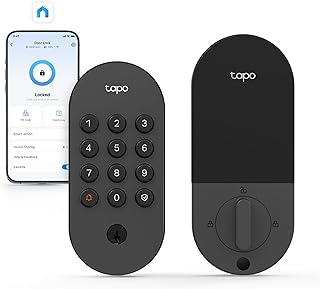 Tapo DL100 Smart Lock for Door, Wi-Fi & Bluetooth Keyless Deadbolt, Digital Door Lock with Amazon sale