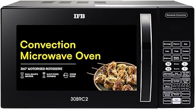 IFB 30L Convection Microwave Oven with 101 Standard Cook Menus (30BRC2, Black, 360 Degree Amazon sale