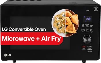 LG 28 L, Convertible Microwave Oven with Air Fry, Charcoal Lighting Heater, Wi-Fi Enabled Amazon sale