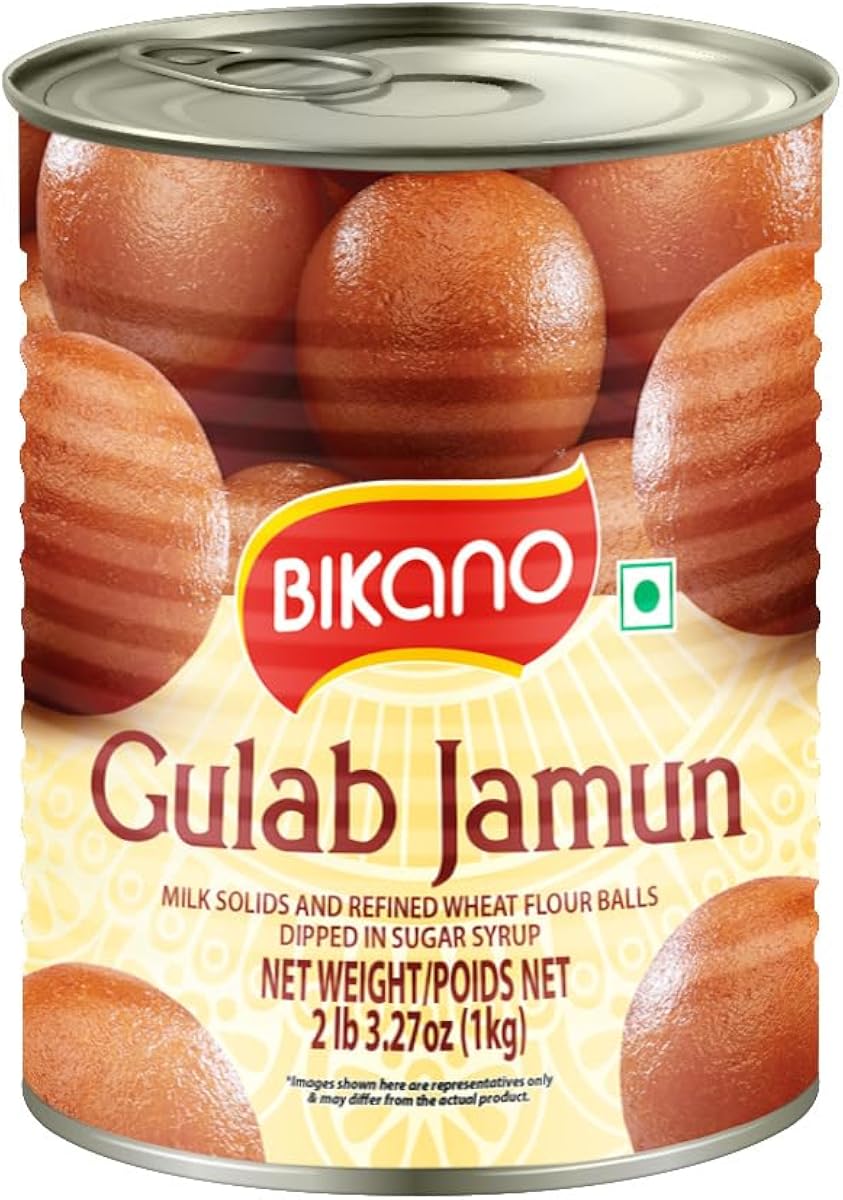 Bikano Royal Gulab Jamun | Traditional Indian Sweet | 1kg Pack Gulab Jamun Amazon sale