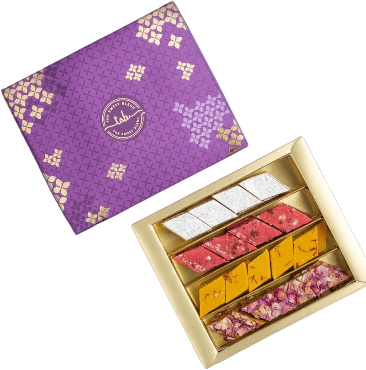 THE SWEET BLEND Fusion Katli Box 500g - Assorted Flavors | Premium Gift Box | Ideal for Gi Amazon sale