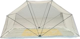 Comfort Mosquito Net | Foldable Mosquito Net for Single Bed (3 x 6 ft) | Breathable Poly-C Amazon sale
