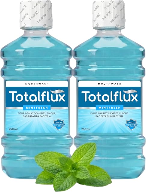 Mintfresh Mouthwash | Kills Germs & Fights Bad Breath | Pack of 2 (250 ml each) | Coolmint Amazon sale