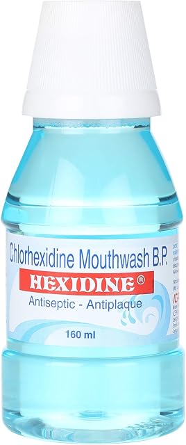 Hexidine - Bottle of 160 ml Mouthwash Amazon sale