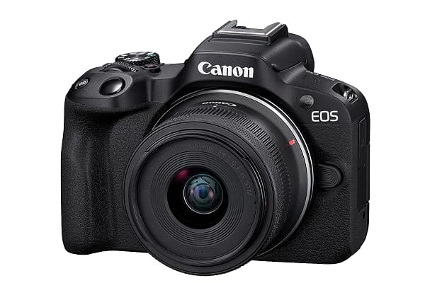 Canon EOS R50 Mirrorless (with 18-45mm) Amazon sale