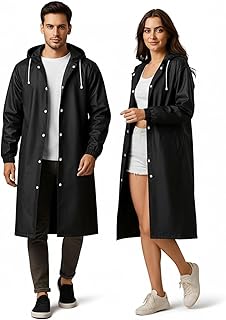 HACER HACER EVA Rain Poncho rain coat for Men & Women, Lightweight Waterproof Raincoat wit Amazon sale