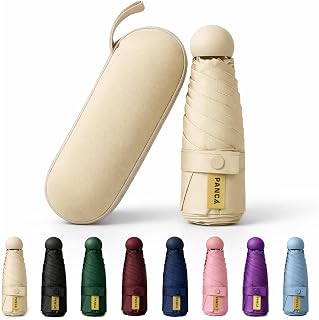 PANCA Umbrella Foldable Compact Travel Umbrella | UV Protection Sun & Rain | Windproof Str Amazon sale