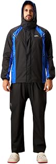 ZEEL Rain Coat for Men Waterproof for Bike Riders with Adjustable Hood Along with Inner Po Amazon sale