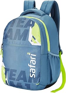 Safari Flip 32L Casual Printed Backpack, 2 Compartments, Bottle Holder, Front Pocket, Scho Amazon India sale