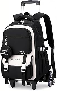 PALAY School Backpack Trolley for Girls Teenager Backpack with Wheels Removable Trolley Pr Amazon India sale