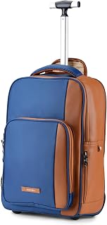 THE ASSEMBLY Laptop Roller Backpack for Men & Women | Convertible Travel Backpack with Whe Amazon India sale