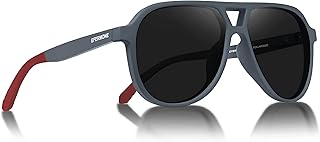 EFERMONE Corrective Edition Pilot Sunglasses For Men Stylish with Polarized Lens and Clean Amazon sale