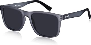Dervin UV Protected Polarized Square Sunglasses for Men and Women Amazon sale