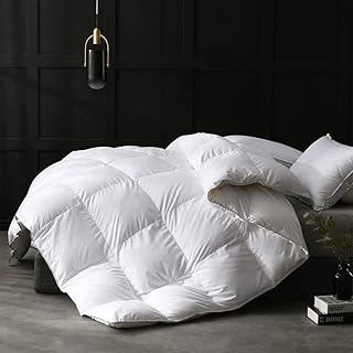 Razzai 500GSM Microfiber Winter Quilted Comforter King (White) Cozy Winter Warmth, Ultra S Amazon India sale